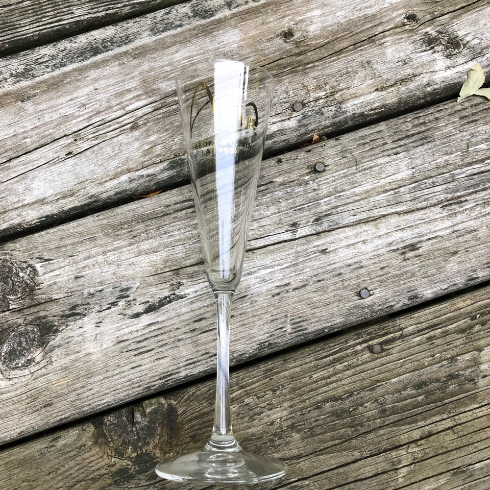 Aria Las Vegas Champagne Flute Memory Glass - Picture 5 of 6